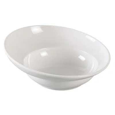 Yanco Venice Sheer Melamine 86 Fl Oz. Salad Bowl In White