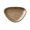 Yanco Wd-809 8.75" Triangular Plate In Brown