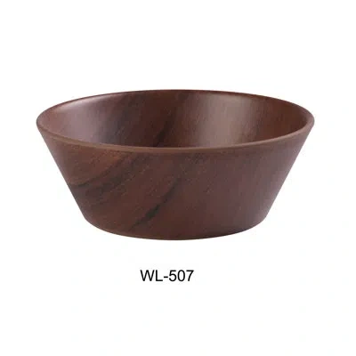 Yanco Woodland 26oz. Nappie Bowl In Brown