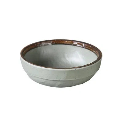 Yanco Yoto 14 Oz. Salad Bowl In Brown;gray