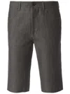 Yang Li Tailored Knee-lenght Shorts In Gray