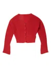 Yangkehan Cashmere Cardigan In Rot
