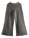 Yangkehan Knitted Trousers In Gray