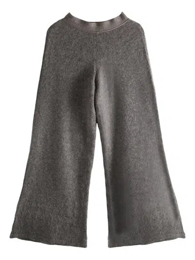 Yangkehan Knitted Trousers In Gray