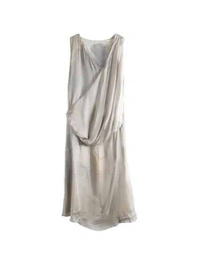 Yangkehan Sleeveless Maxi Dress In Gray