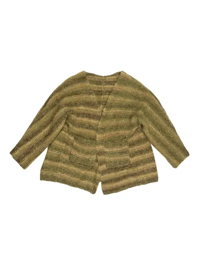 Yangkehan Striped Cardigan