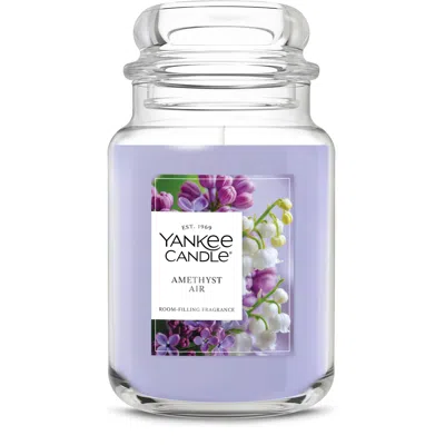 Yankee Candle Amethyst Air Original Large Jar Candle, 25 oz In Purple