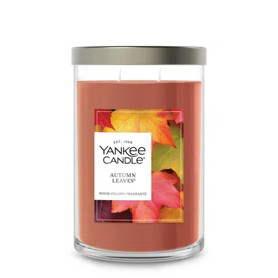 Yankee Candle Autumn Leaves Large Tumbler Candles, 20 oz