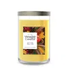 Yankee Candle Autumn Wreath Large Tumbler Candles, 20 oz In Yellow