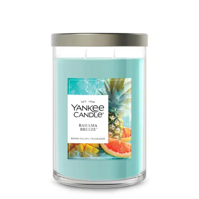 Yankee Candle Bahama Breeze 20 Oz. Signature Large Tumbler Candle, 20 oz In Blue