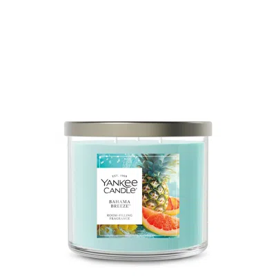 Yankee Candle Bahama Breeze 3-wick Candle, 14.5 oz In Blue