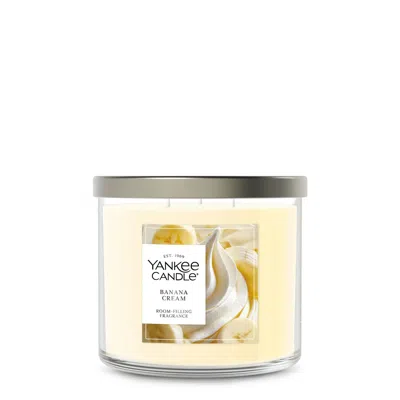 Yankee Candle Banana Cream 3-wick Candle, 14.5 oz In Yellow