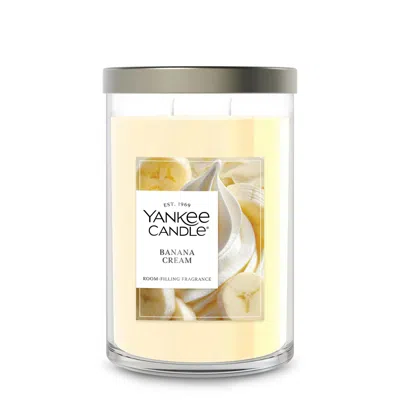 Yankee Candle Banana Cream Large Tumbler Candle, 20 oz In Yellow