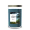 Yankee Candle Bayside Cedar Large Tumbler Candle, 20 oz In Blue
