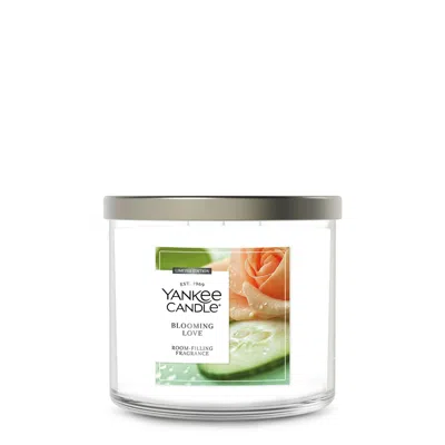 Yankee Candle Blooming Love 3-wick Candle, 14.5 oz In White