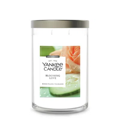 Yankee Candle Blooming Love Large Tumbler Candle, 20 oz In White