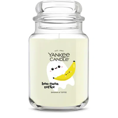 Yankee Candle Boo-nana Toffee Original Large Jar Candles, 22 oz
