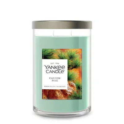 Yankee Candle Canyon Pine Large Tumbler Candle, 20 oz In Green