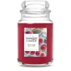 Yankee Candle Cherries On Snow Original Large Jar Candles, 22 oz In Red