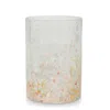 Yankee Candle Cherry Blossoms Glass Holder Jar Candle Holder In White