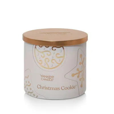Yankee Candle Christmas Cookie 3-wick Candles, 14.5 oz In White