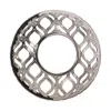 Yankee Candle Chrome Trellis Illuma-lid Illuma-lid Jar Candle Topper