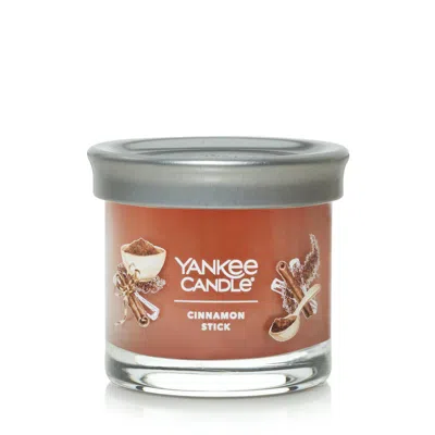 Yankee Candle Cinnamon Stick Signature Small Tumbler Candle, 4.3 oz In Orange