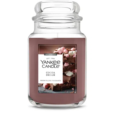 Yankee Candle Cocoa Dream Original Large Jar Candle, 22 oz In Brown