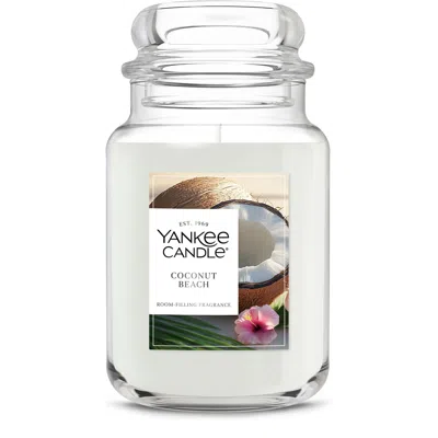 Yankee Candle Coconut Beach Original Large Jar Candles, 22 oz