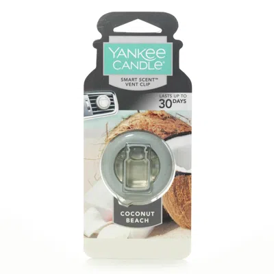 Yankee Candle Coconut Beach Smart Scent Vent Clip, 13 Fl oz