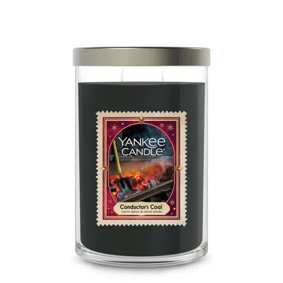 Yankee Candle Conductor's Coal Large Tumbler Candle, 20 oz
