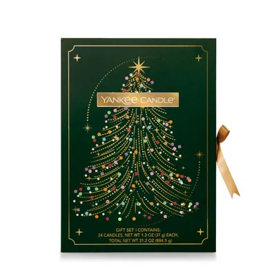 Yankee Candle Countdown Calendar Candle Set Gift Set, 1.3 oz Each (24 Candles)