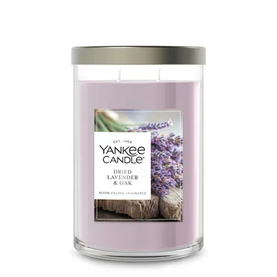 Yankee Candle Dried Lavender And Oak Large Tumbler Candle, 20 oz