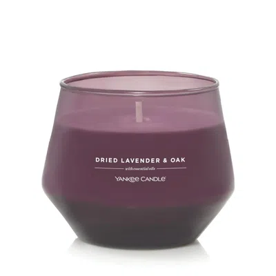 Yankee Candle Dried Lavender And Oak Studio Collection Candles, 10 Oz, Medium In Purple