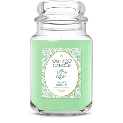 Yankee Candle Easter Bouquet Original Large Jar Candle, 28 oz In Green