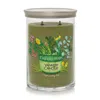 Yankee Candle Emerald Herbs - Thyme ? Earthy Soil 20 Oz. Signature Large Tumbler Candle, 20 oz In Green