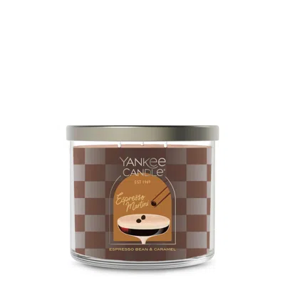 Yankee Candle Espresso Martini 3-wick Candles, 14.5 oz In Brown