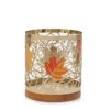 Yankee Candle Fall Leaves Metal Holder Jar Candle Holder In Multi