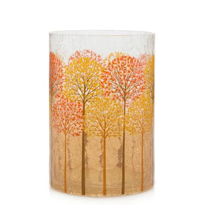 Yankee Candle Fall Trees Glass Holder Jar Candle Holder