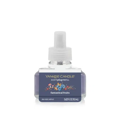Yankee Candle Fantastical Fruits Scentplug Refill, 0.625 Fl oz In Blue