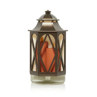 Yankee Candle Farmhouse Lantern With Light Scentplug Diffuser Scentplug Diffuser In Brown