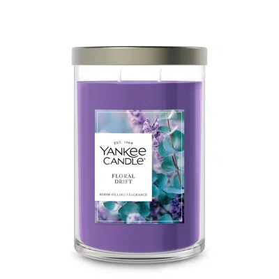Yankee Candle Floral Drift Large Tumbler Candle, 20 oz In Purple