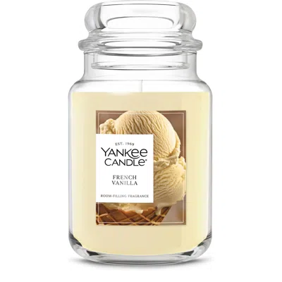 Yankee Candle French Vanilla Original Large Jar Candles, 22 oz
