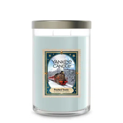 Yankee Candle Frosted Tracks Large Tumbler Candle, 20 oz
