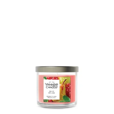 Yankee Candle Fruit Splash Small Tumbler Candle, 4.3 oz In Pink