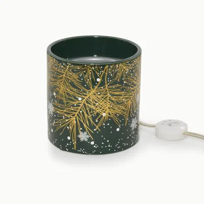 Yankee Candle Gold Branches Scenterpiece Warmer In Green