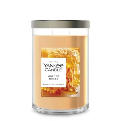Yankee Candle Golden Honey Large Tumbler Candle, 20 oz In Orange