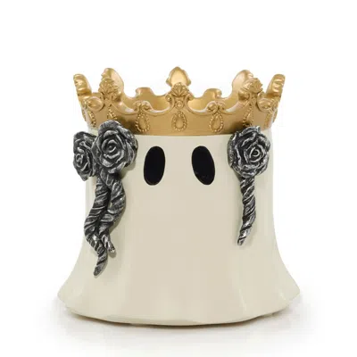 Yankee Candle Halloween Royal Ghost Resin Holder Jar Candle Holder