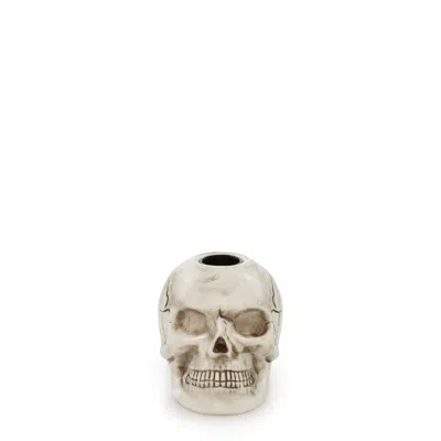 Yankee Candle Halloween Skull Porcelain Taper Holder Taper Candle Holder