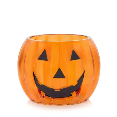 Yankee Candle Happy Jack Glass Pumpkin Holder Jar Candle Holder